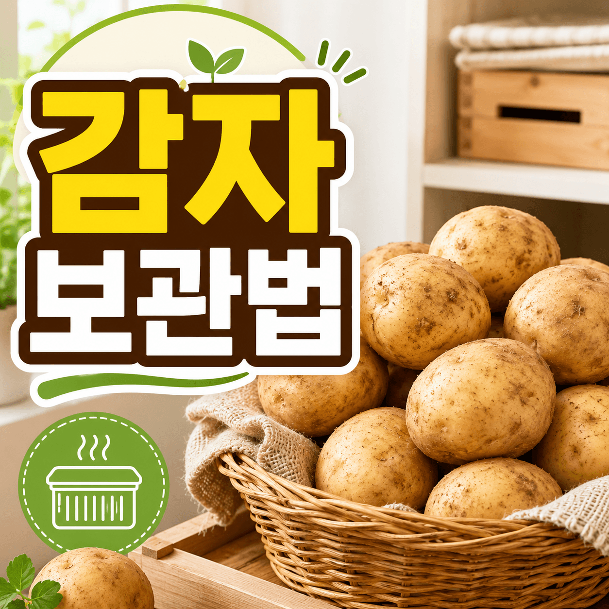 감자 보관법
